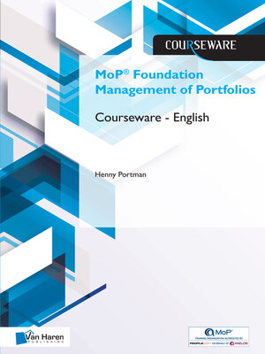 cover image of MoP&#174; Foundation Management of Portfolios Courseware – English